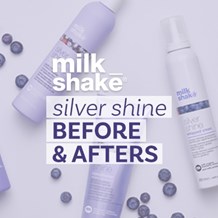 Purple Shampoo Before and Afters: Transform Blondes With milk_shake silver shine