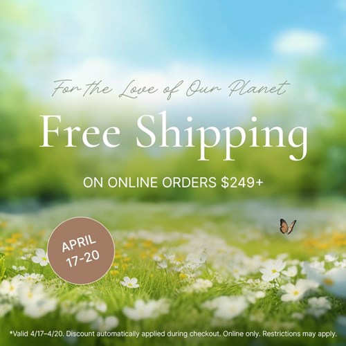 Earth Day Free Shipping (4/17 3:00 PM CST - 4/20)