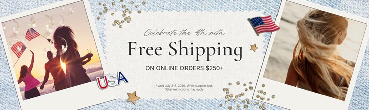4th of July Sale (7/3-7/6)