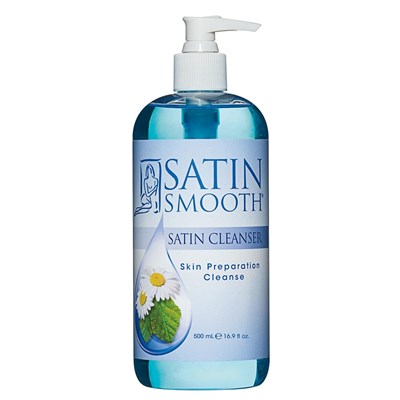 Satin Smooth Satin Cleanser Skin Preparation Cleanser 16 Fl. Oz.
