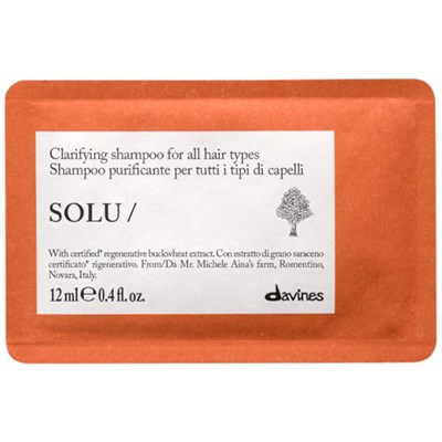 Davines clarifying shampoo 12 x 0.4 Fl. Oz.