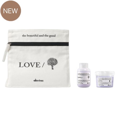 Davines Essential Haircare LOVE/ smoothing Discovery Kit 3 pc.