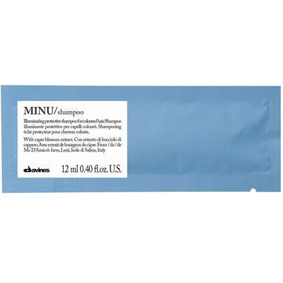 Davines MINU/ shampoo Sachet 12 x 0.4 Fl. Oz.