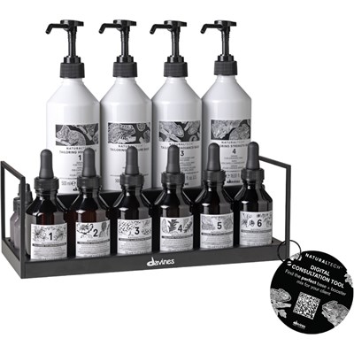 Davines NaturalTech Tailoring Salon Display
