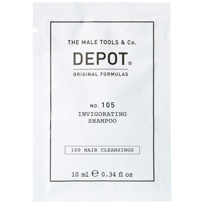 DEPOT® NO. 105 INVIGORATING SHAMPOO 0.34 Fl. Oz.