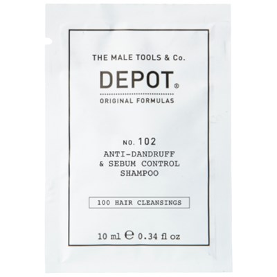 DEPOT® NO. 102 ANTI-DANDRUFF & SEBUM CONTROL SHAMPOO 0.34 Fl. Oz.