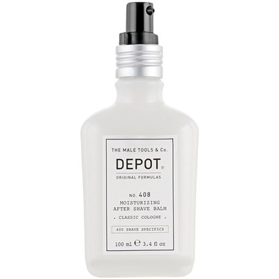 DEPOT® NO. 408 MOISTURIZING AFTER SHAVE BALM - CLASSIC COLOGNE 3.4 Fl. Oz.