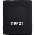 DEPOT® NO. 714 BLACK HAIR TOWEL