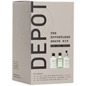 DEPOT® EFFORTLESS SHAVE KIT 4 pc.