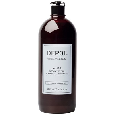DEPOT® NO. 108 DETOXIFYING CHARCOAL SHAMPOO Liter