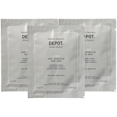 DEPOT® NO. 808 DEEP HYDRATION FACE MASK 12 x 0.44 Fl. Oz.