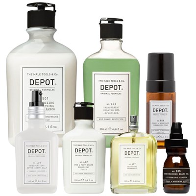DEPOT® SHAVE & BEARD TRY ME KIT 7 pc.