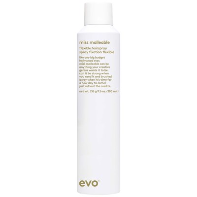 evo miss malleable flexible hairspray 7.6 Fl. Oz.