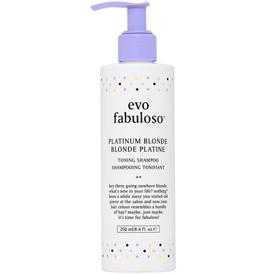 evo platinum blonde toning shampoo 8.4 Fl. Oz.