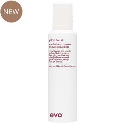 evo plot twist curl refresh mousse 6.7 Fl. Oz.
