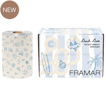 Framar Embossed Foil Roll Medium Beach Bum 320 ft.