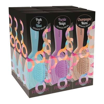 Framar Detangling Brush Display 10 pc.