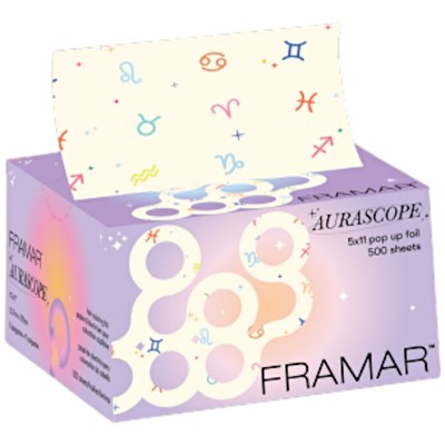 Framar Embossed Pop Up Foil Medium Aurascope 5 inch x 11 inch 500 ct.