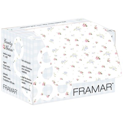 Framar Embossed Foil Roll Medium Country Charm 320 ft.