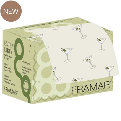 Framar Embossed Foil Roll Medium Extra Dirty 320 ft.