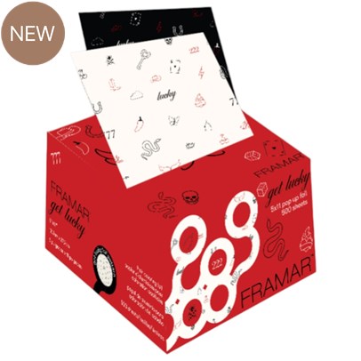 Framar Get Lucky Pop Up Foil 5 inch X 11 inch 500 ct.