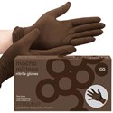Framar Mocha Mittens Nitrile Gloves 100 ct. Small