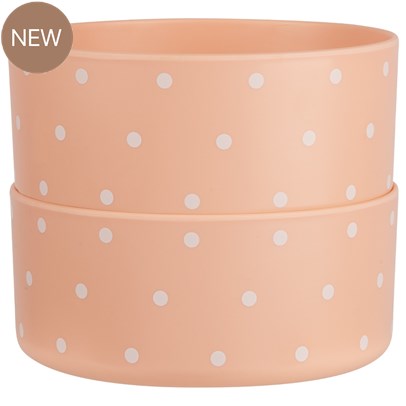 Framar Peach Please Bamboo Bowls 2 pc.