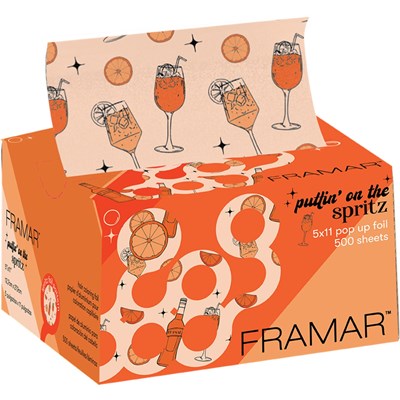 Framar Puttin' On The Spritz Pop Up Foil 5 inch x 11 inch 500 ct.