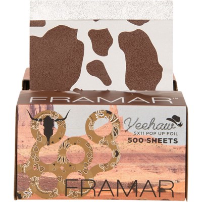 Framar Yeehaw Pop Up Foil 5 inch x 11 inch 500 ct.