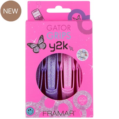 Framar Y2K Glitter Gator Grips 4 pc.