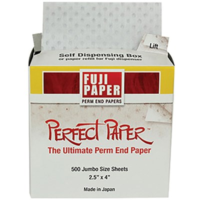 Fuji Perfect Paper End Papers - 2.5 inch x 4 inch 500 ct.