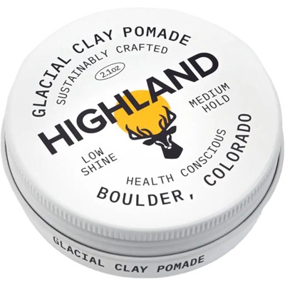 Highland Glacial Clay Pomade 2.1 Fl. Oz.