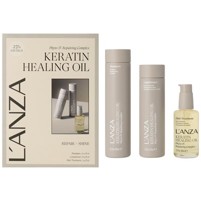 L'ANZA KERATIN HEALING OIL Holiday Trio 3 pc.
