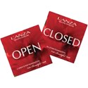 L'ANZA Literature/Marketing Open/Closed Sign