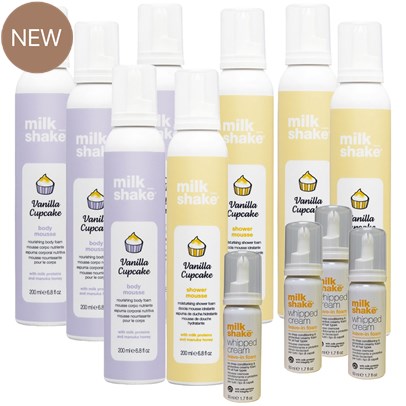 milk_shake vanilla cupcake body care 15 pc.