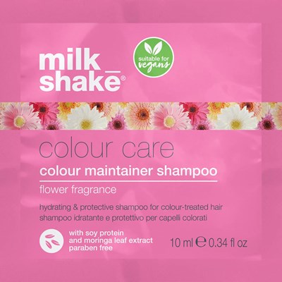 milk_shake color care color maintainer shampoo flower fragrance 0.34 Fl. Oz.