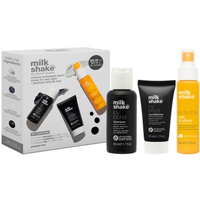 milk_shake icy blond travel trio 3 pc.