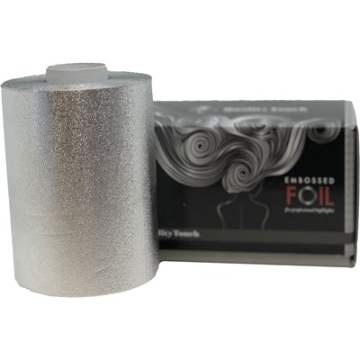 QualityTouch Highlighting Foil Embossed Silver 5 inch x 250 ft.