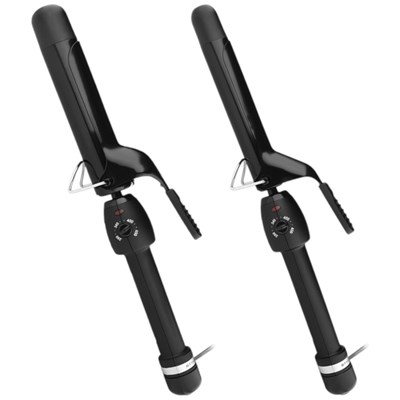 StyleCraft Stay-Temp Curling Iron Bundle 1.5 inch and 1 inch 2 pc.