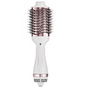 StyleCraft Hot Body Ionic 2-in-1 Blowout Oval Hot Air Brush Hair Dryer Volumizer - White