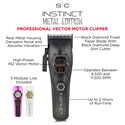 StyleCraft Instinct Metal Professional Hair Clipper with IN2 Vector Motor
