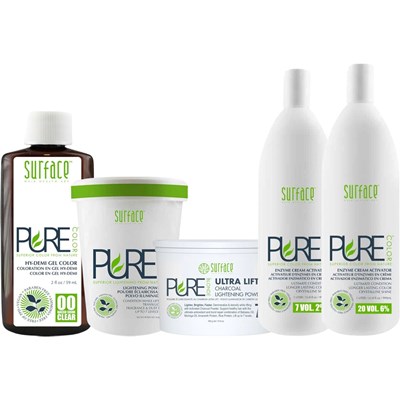 Surface Hair PURE COLOR Salon Intro 118 pc.
