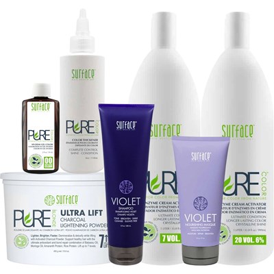 Surface Hair PURE COLOR BLONDE & TONE INTRO 36 pc.